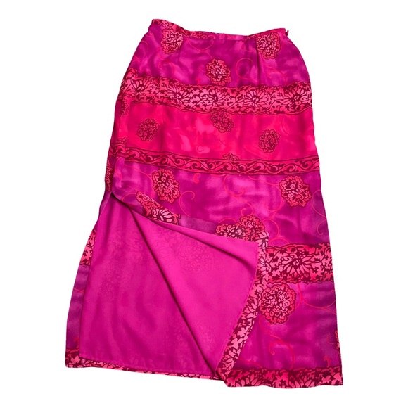 Vintage 90s Maxi Skirt Size L - Picture 2 of 4